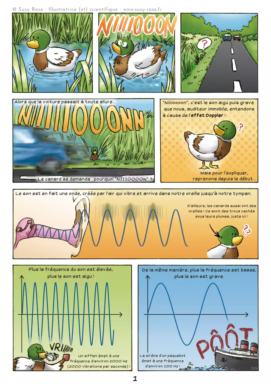 L'effet Doppler expliqué par un canard - 1/2